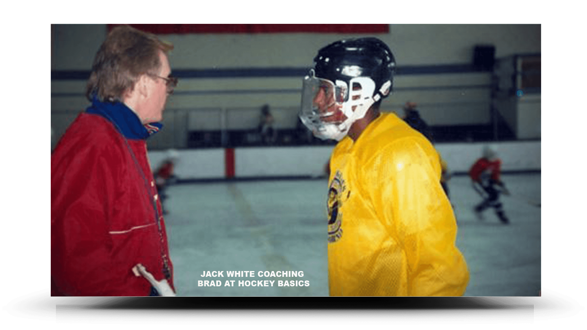 Jack White coaching Brad Perry